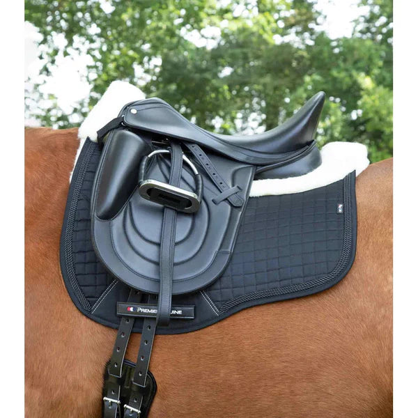 Close Contact Merino Wool European Saddle Pad - Dressage Square
