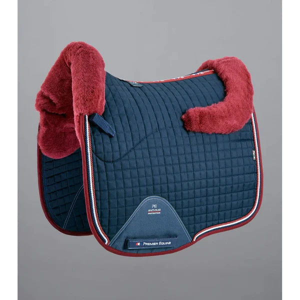 Close Contact Merino Wool European Saddle Pad - Dressage Square