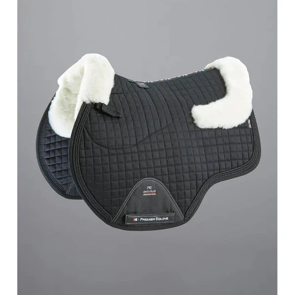 Close Contact Merino Wool European Saddle Pad - GP/Jump Square