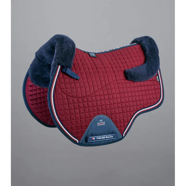 Close Contact Merino Wool European Saddle Pad - GP/Jump Square