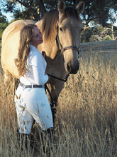 Vanilla Cream Denim Breeches