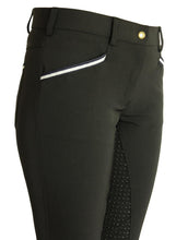 Women's Horse Riding Breeches: CoolMax Jodhpurs with Silicone Seat Grip, Black, Sizes 6-28