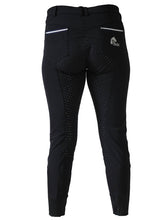 Women's Black Horse Riding Breeches - CoolMax Material with Silicone Seat Grip, Sizes 6-28