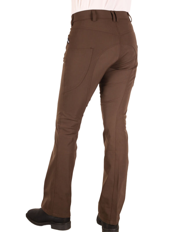 CoolMax Bootleg Riding Pants - Black. Choose Your Length and Silicone Option.