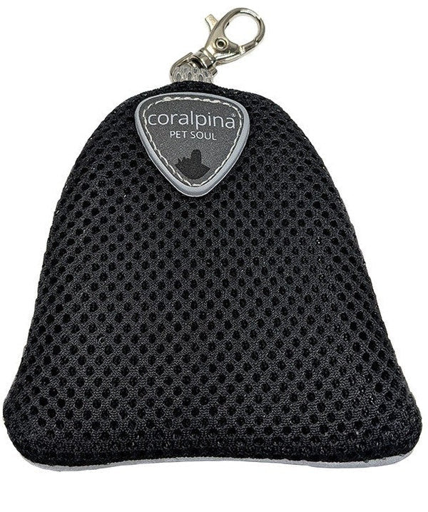 Coralpina Cinquetorri Waste Bag Black-Dog Walking-Ascot Saddlery
