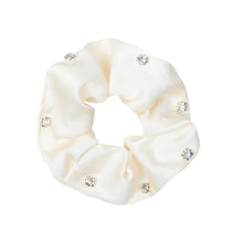 Equestrian Scrunchie | Cream Bling