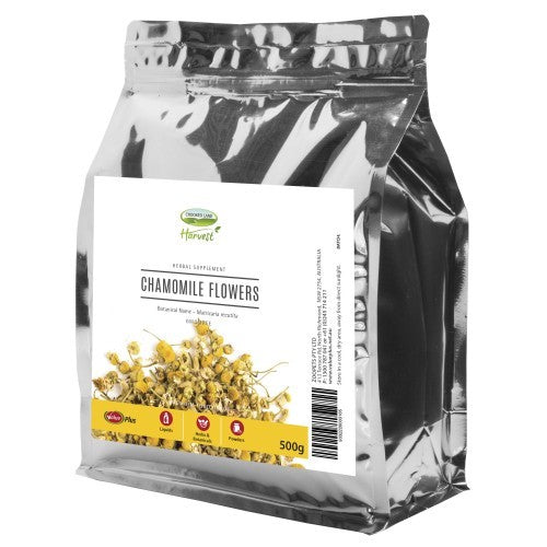 Crooked Lane Chamomile Flowers 500gm-STABLE: Supplements-Ascot Saddlery