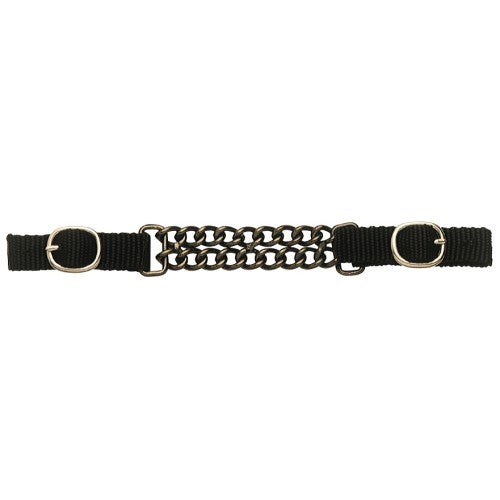 Curb Chain Western Web Double Chain-HORSE: Bits-Ascot Saddlery