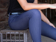 Women's Horse Riding Breeches with Silicone Seat and Classic Jeans Pockets