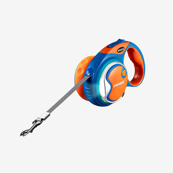 Dogness Retractable Tape Dog Leash-Dog Collars & Leads-Ascot Saddlery