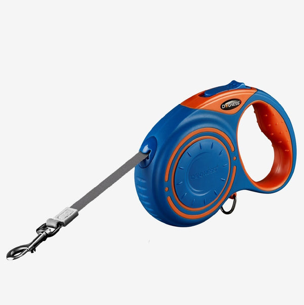 Dogness Retractable Tape Dog Leash-Dog Collars & Leads-Ascot Saddlery