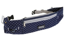 Doog Walkie Belt Navy Polka Dot-Dog Walking-Ascot Saddlery