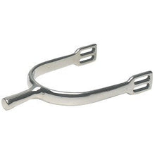 Dressage Spurs Long Shank 35mm Stainless Steel Ladies-RIDER: Spurs & Straps-Ascot Saddlery
