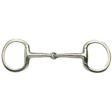 Eggbutt Snaffle Thin Jointed Mouth Stainless Steel-HORSE: Bits-Ascot Saddlery