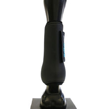 Equiguard Open Front Boots Black-HORSE: Horse Boots-Ascot Saddlery