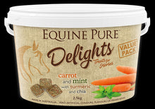 Equine Pure Delights Treat Carrot Mint Turmeric Chia-STABLE: Horse Treats & Toys-Ascot Saddlery