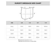 White Mattes Eurofit Dressage Trim