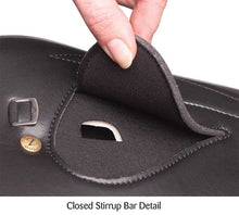 Exercise Saddle Zilco Suede Black-HORSE: Racing & PVC-Ascot Saddlery