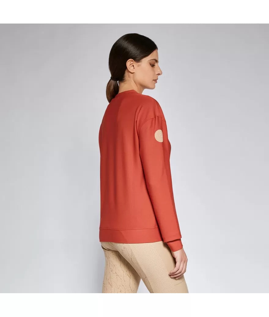 Cavalleria Toscana Diagonal Weave Crew Neck