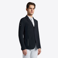 Cavalleria Toscana Men's Light Tech Knit Zip Riding Jacket