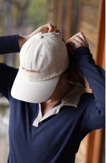 HLH EQ Organic Cotton Cap in Natural