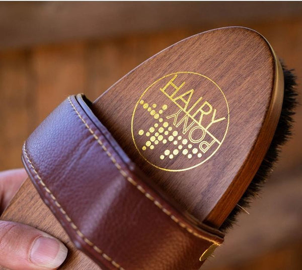 Hairy Pony Brush Body Copper Bristle-STABLE: Grooming-Ascot Saddlery