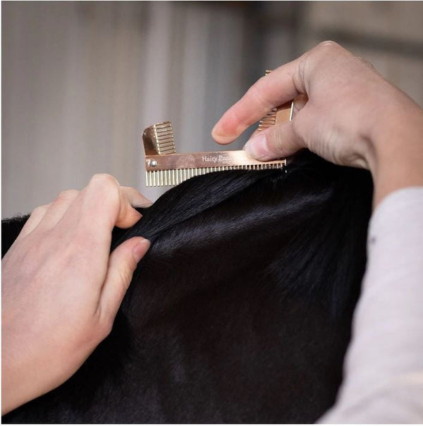 Hairy Pony Mane Sectioning Comb-STABLE: Grooming-Ascot Saddlery