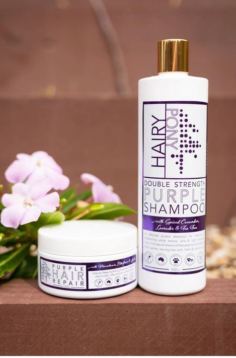 Hairy Pony Shampoo Purple 500ml-STABLE: Show Preparation-Ascot Saddlery