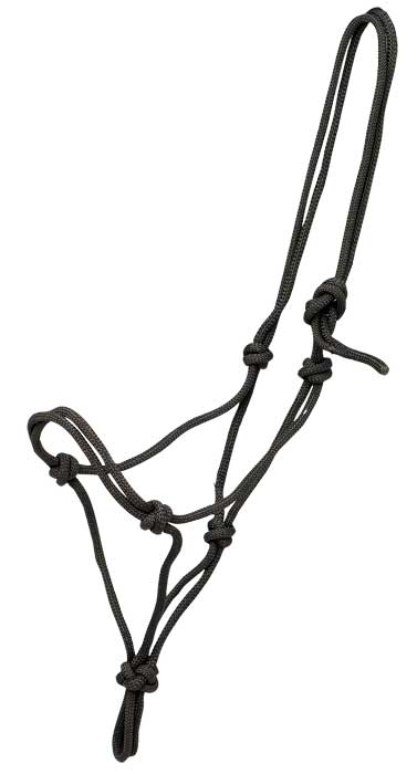 Halter Knotted Rope Thick Large-HORSE: Headstalls-Ascot Saddlery