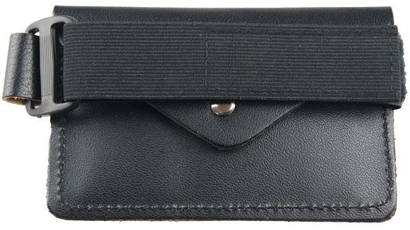 Hamag Medical Armband Leather With Swarovski Crystals Black-HORSE: Number Holders-Ascot Saddlery