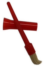 Hoof Brush With Cap Red-STABLE: Hoof Care-Ascot Saddlery