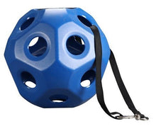 Horsemaster Slow Feed Ball Blue-STABLE: Horse Treats & Toys-Ascot Saddlery