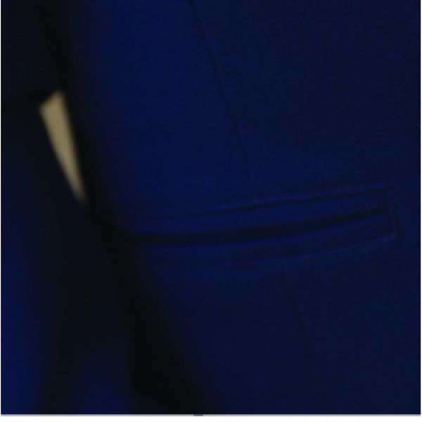 Huntington Willow Riding Jacket Navy Childs-CLOTHING: Clothing Childs-Ascot Saddlery