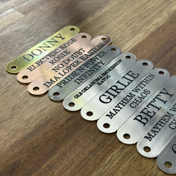 Horse Halter Nameplate
