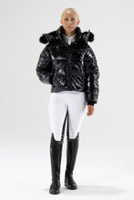 Competition Tights- Snow White/ Black Seat