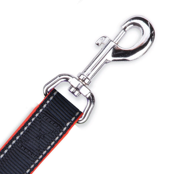 Kazoo Dog Leash Active Slate & Orange 1200mm-Dog Collars & Leads-Ascot Saddlery