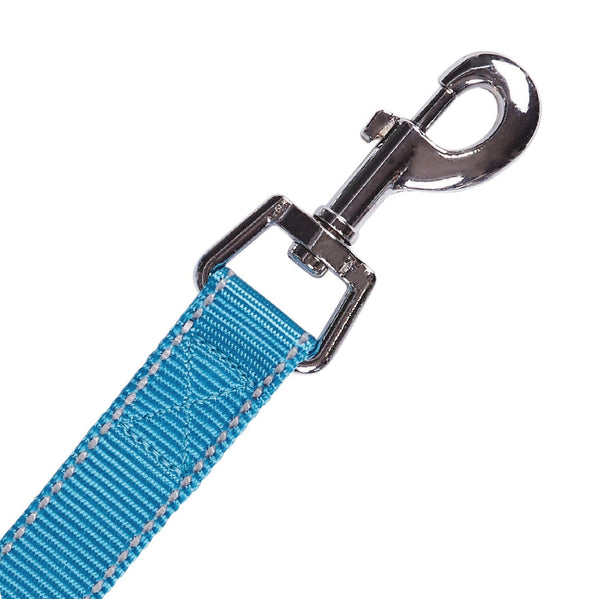 Kazoo Dog Leash Classic Aqua 1800mm-Dog Collars & Leads-Ascot Saddlery