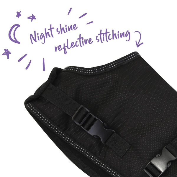 Kazoo Dog Rug Adventure Black-Dog Rugs & Fashion-Ascot Saddlery