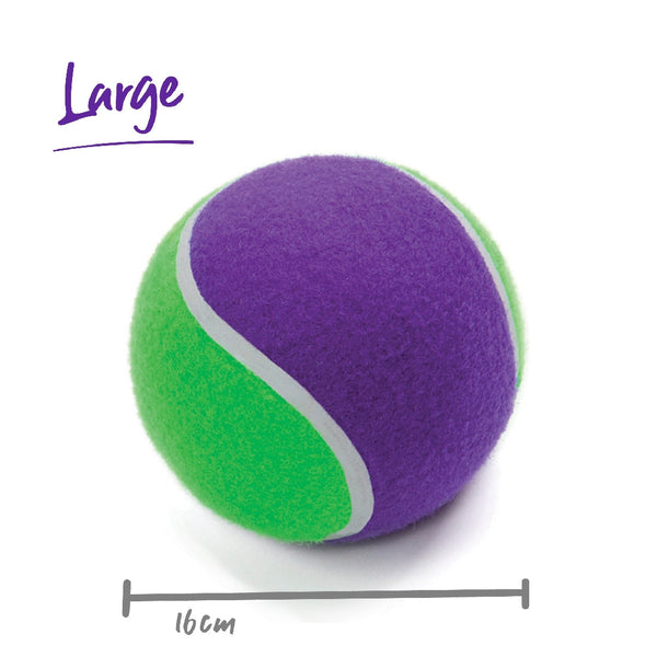 Kazoo Dog Toy Tennis Ball-Dog Toys-Ascot Saddlery