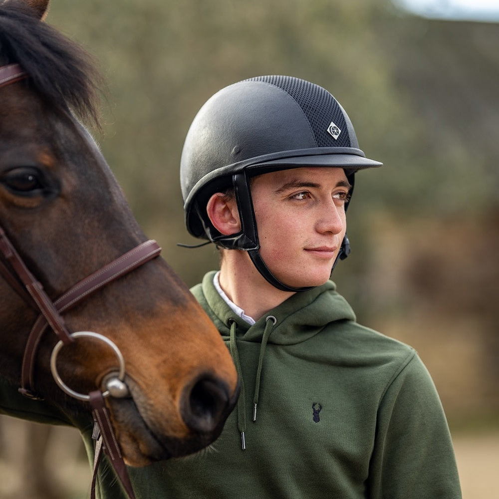 Charles Owen Ayr8 Plus - Faux Leather Finish