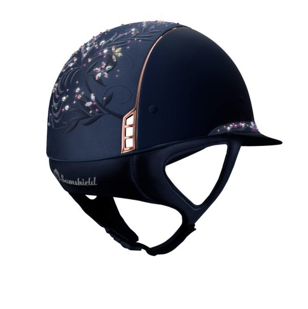 Samshield Miss Shield - Majestic Pink Flower Swarovski Jewellery