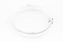 Hitchley & Harrow SS26 Bead Edge Hinged Bangle