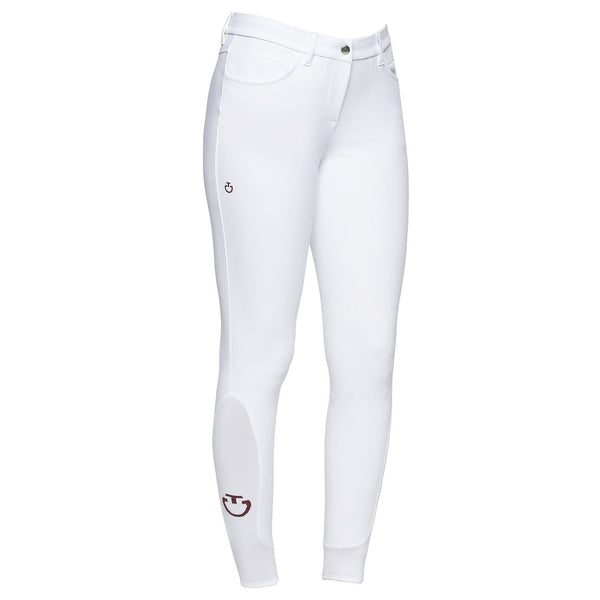 Women's Horse Riding Breeches - White by Cavalleria Toscana