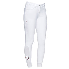 Women's Horse Riding Breeches - White by Cavalleria Toscana