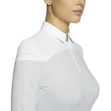 Cavalleria Toscana Horizontal Pin Stripe L/S Training Polo