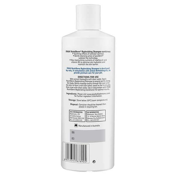 Paw Nutriderm Shampoo-Dog Grooming & Coat Care-Ascot Saddlery
