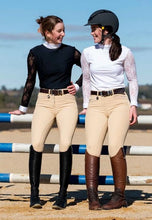 Peter Williams Cambridge Breeches Beige Ladies-CLOTHING: Jodhpurs & Breeches Ladies-Ascot Saddlery