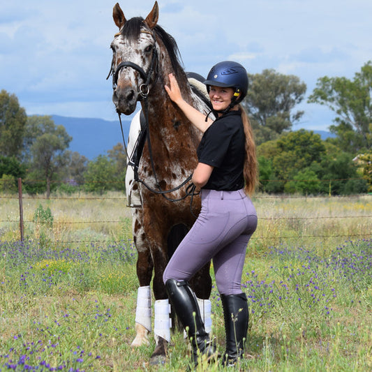 Horse Riding Tights Wisteria