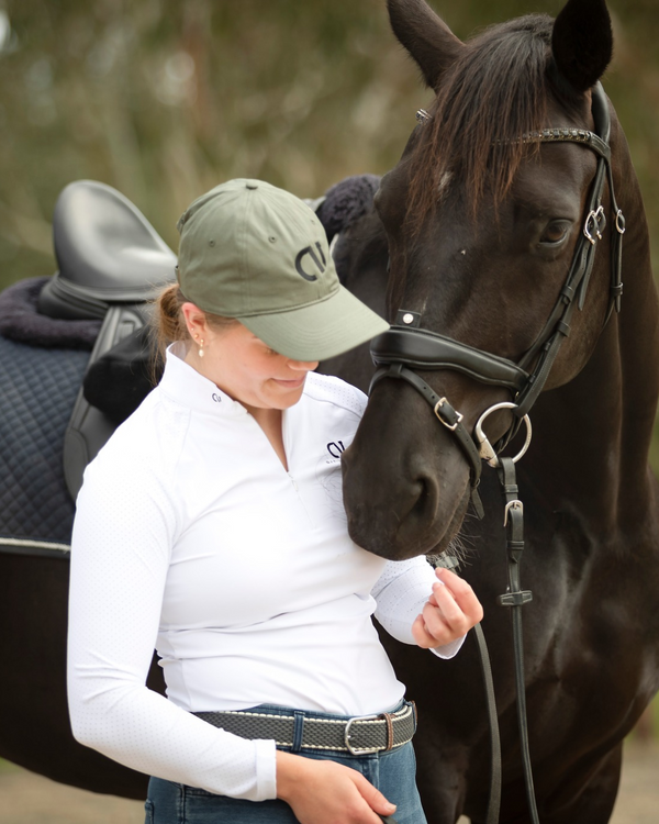 Long Sleeve Show Shirt by QJ Riding Wear