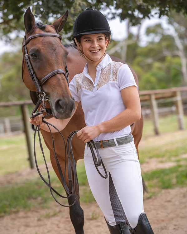 Grace Show Shirt by QJ Riding Wear